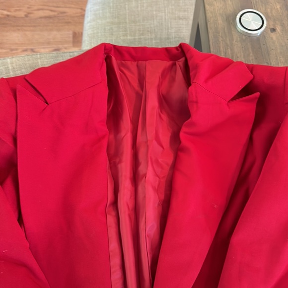 Burgundy flight jacket - Picture 3 of 10